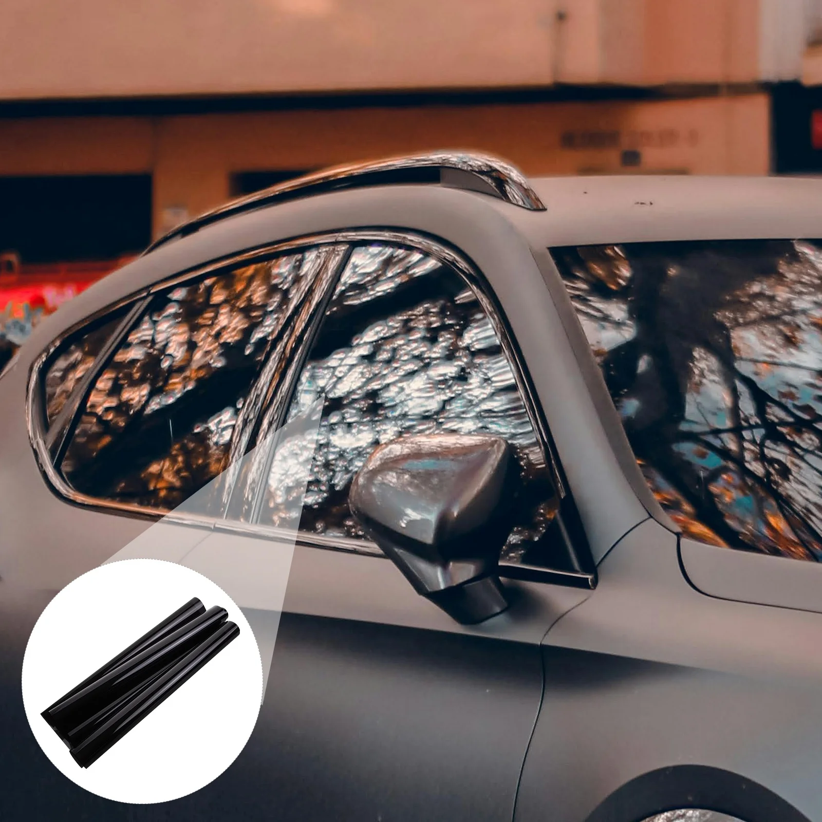 

Car Window Tint Film Sun Blocking Privacy Cut to Size Windshield Protective Film Solar Control Modern Design Window Tint