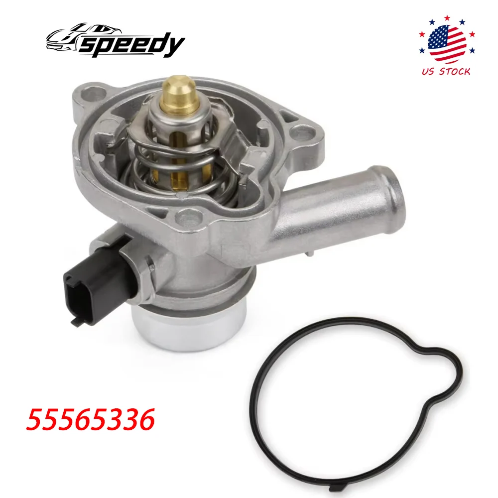 

55565336 Thermostat Housing Assembly Upgrade for Buick Encore Chevy Cruze Sonic Trax 1.4L 55579010 55593034