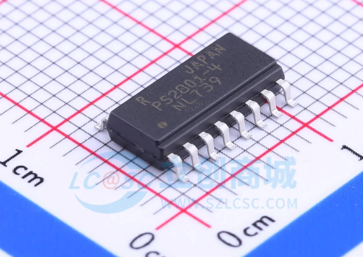 12pcs PS2801-4-F3 Brand: RENESAS/IDT Packaging: SOP-16-1.27mm Brand new imported original authentic products