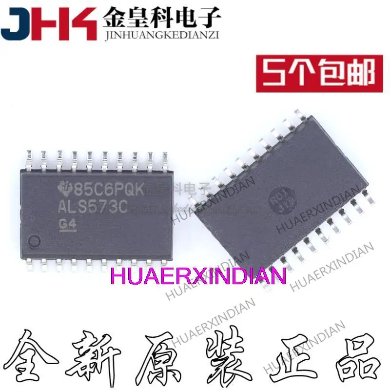 

10 шт. оригинальные SN74ALS573CDW SOIC-20 печать ALS573C 7,2 мм