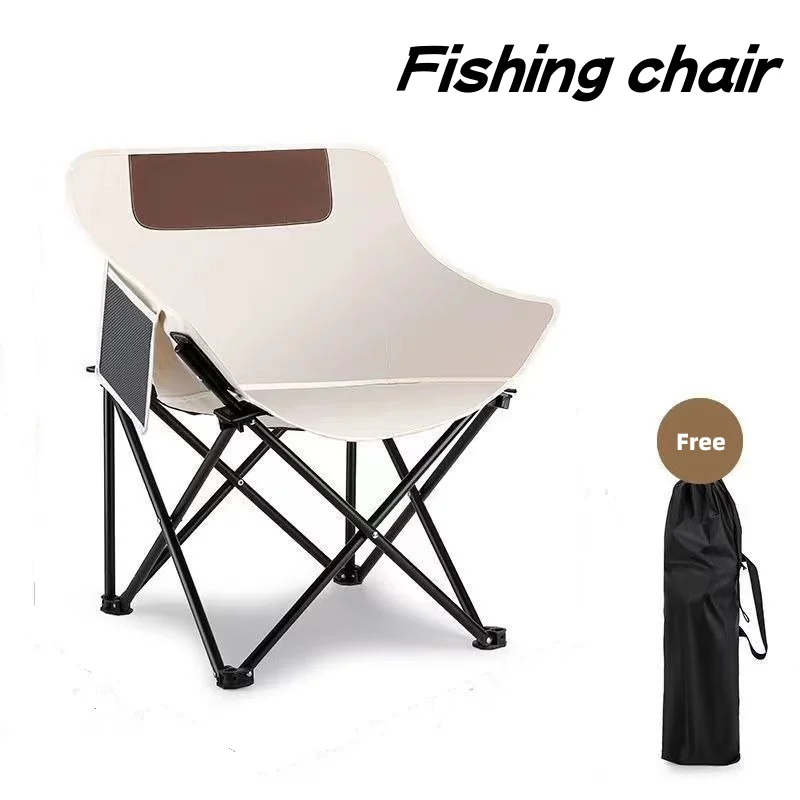 

Portable Fishing Stool Outdoor Leisure Foldable Chair Camping Travel Picnic Outdoor Activities Oxford Fishing Tool Accessories