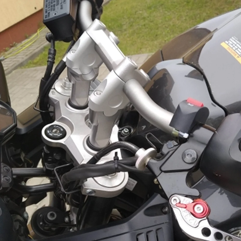 22mm  Motorcycle Handle Bar Riser Handlebar Clamp Back Move Mount Adapter Handlebar Riser Clamp Handlebar Riser Mount