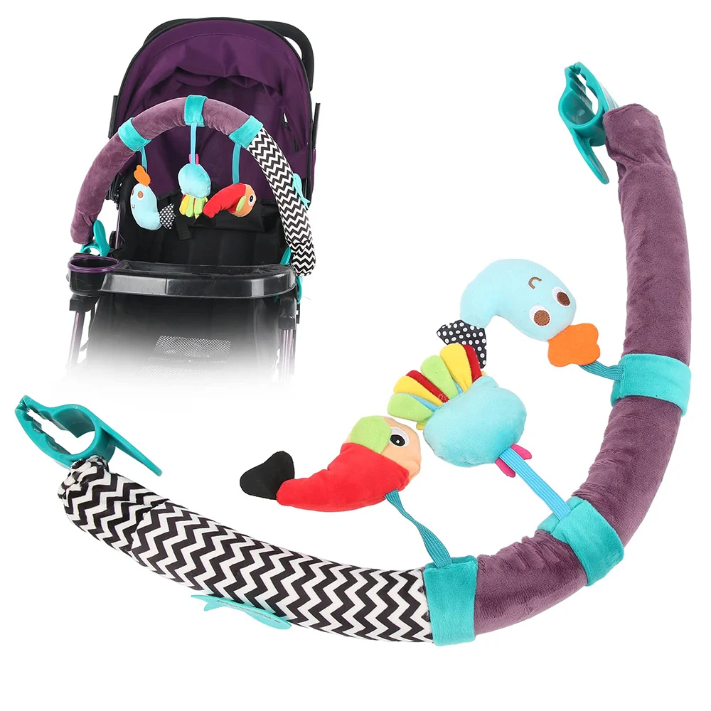 Stroller Arch Toy Baby Crib Hanging Car Pendant Stroller Rattles Crib Hanger Seat Toy for Babies Travel Play Infants Gifts