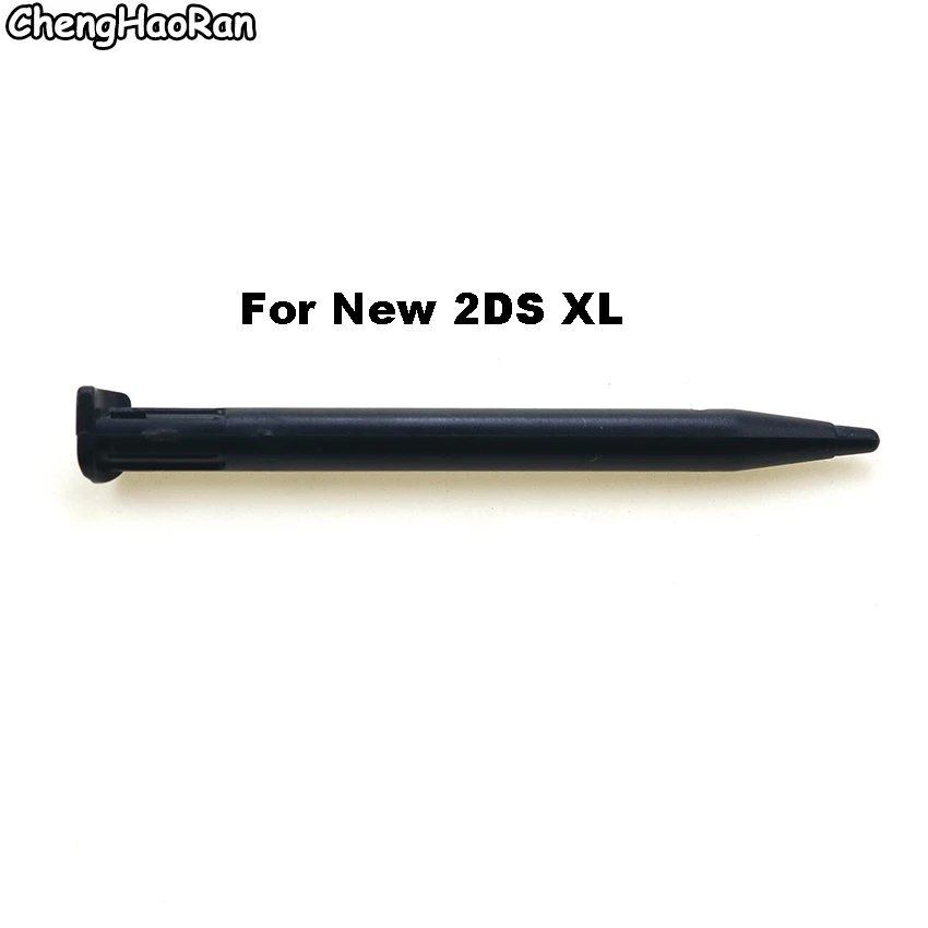 10Pcs Stylus Pen Touch Screen Pens For 2DS 3DS New 2DS XL LL New 3DS LL XL Metal Plastic Black Pens For WII U NDS NDSI XL NDSL