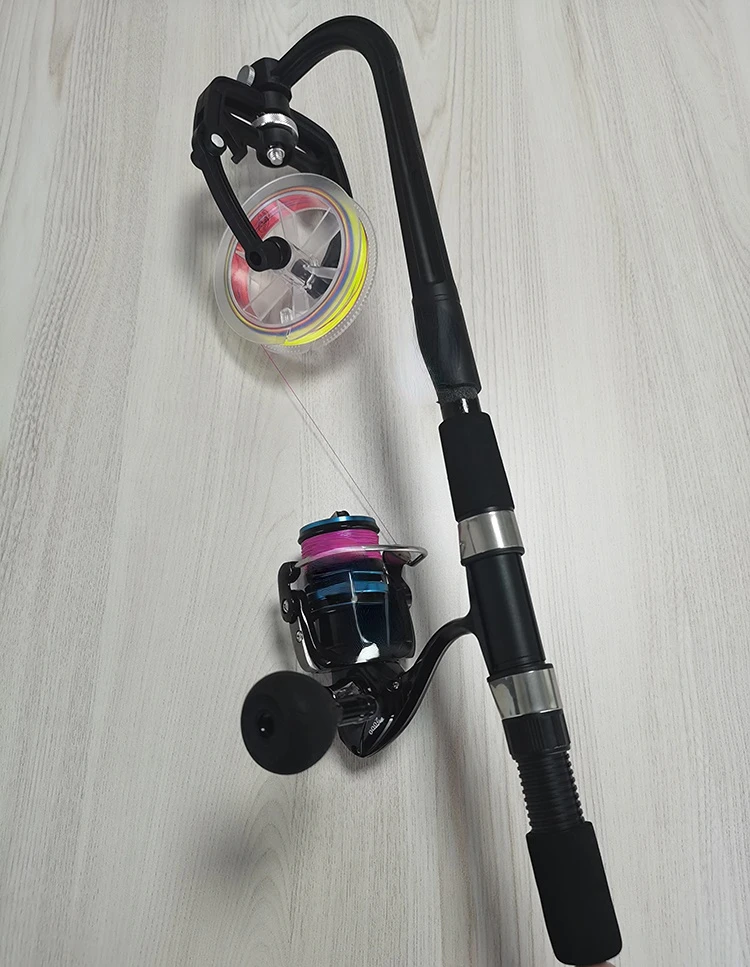 Spinning or Baitcast Reel Fishing Line Spooler Handy Winder