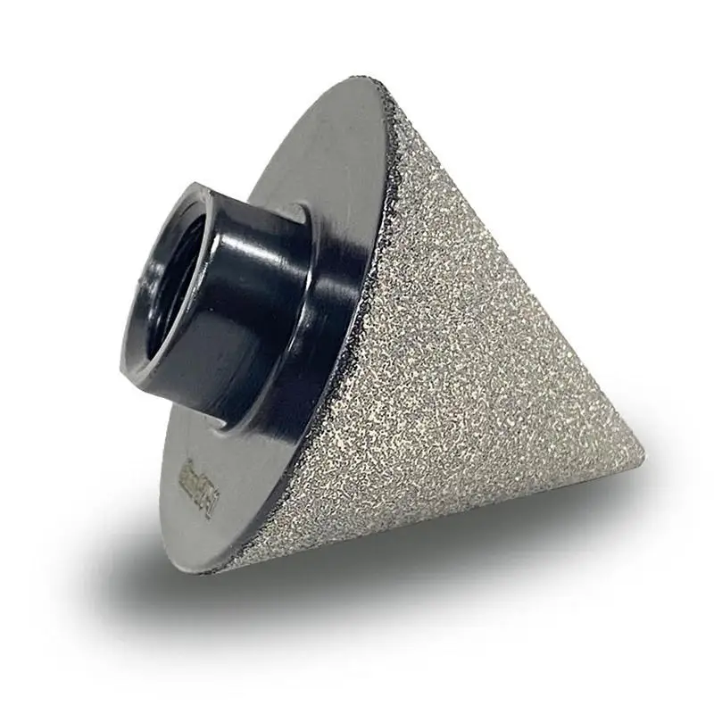 

M14 vacuum brazed marble tile finger chamfer bevel cone glass drill bit diamond countersink diamond chamfer drill bit