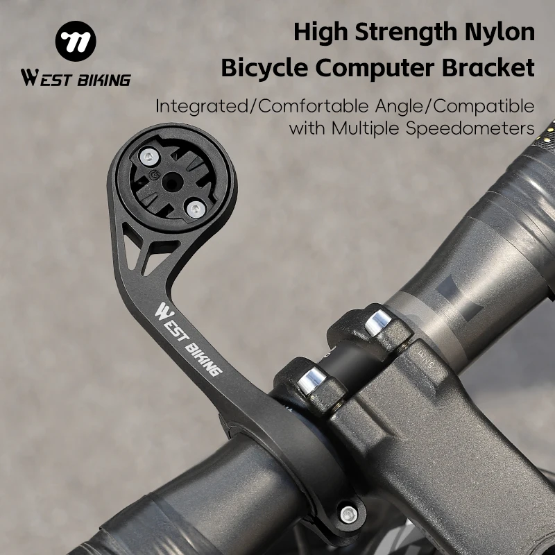 WEST BIKING Bicycle Computer Holder For Garmin/Bryton/Wahoo Speedometer Bike Lights&Camera Mount MTB Road Bicycle Accessories