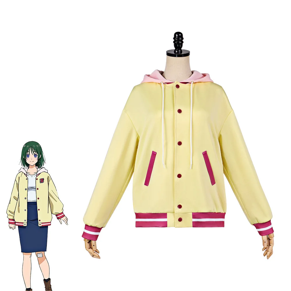 

‌Marriage Toxin Shiori Ureshino Hoodie Casual Top Cosplay Costume Anime Character Halloween Masquerade Clothing for Adults