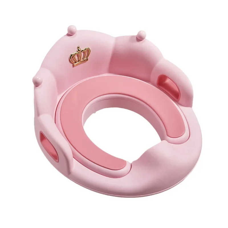 Baby and Child Toilet Seat Ring Female Baby and Little Boy Cushion Bedpan Cover Children\'s Toilet Household Auxiliary Toilet