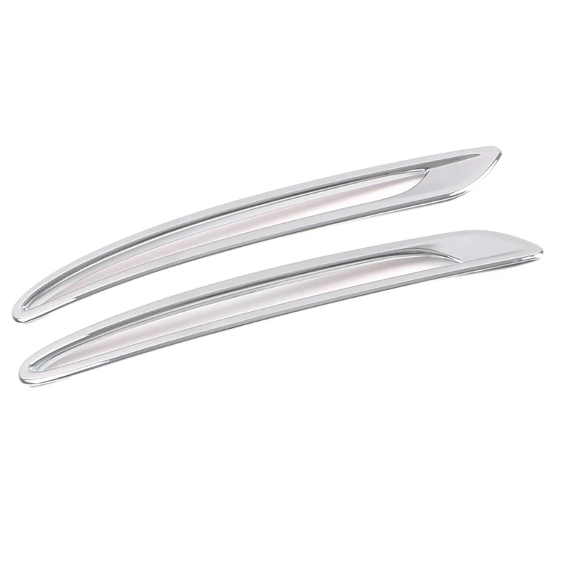 Chrome Rear Bumper Reflector Fog Light Foglight Lamp Cover Frame Garnish Car Styling For Mercedes Benz C-Class W206 2022