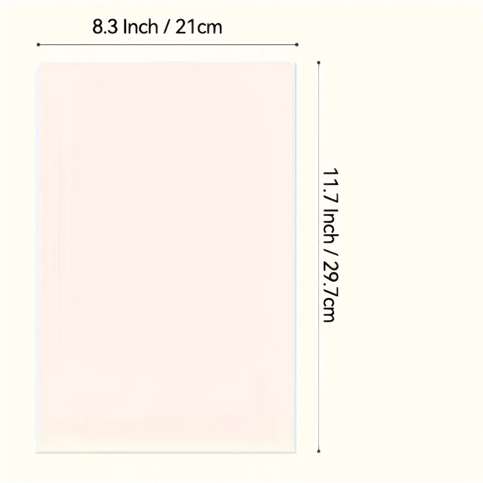 A4 Size Heat Transfer Paper For Light Fabric 5 Sheets  For Printable Heat Transfer Vinyl for Inkjet & Laserjet Printer & Drawing