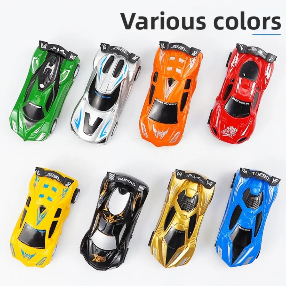 Plastic Pull Back Actie Speelgoedauto's voor kinderen Leuk spelen en verzamelmodelvoertuig voor kinderen Verjaardagscadeau en thuisspel