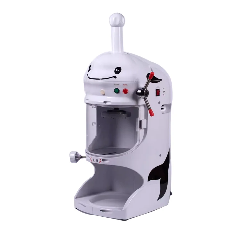 Commercial Snow Ice Maker Easy Operation Snow Ice Shaver Block Shaving Machine 90KGS/H Cartoon Snow Cone Machine