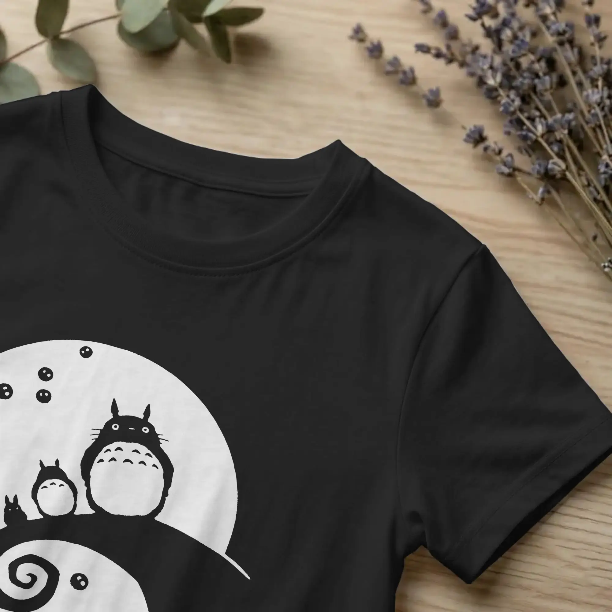 Hayaos Miyazakis Before Christmas T-Shirts für Männer und Frauen, Vintage-T-Shirt aus reiner Baumwolle, kurzärmeliges T-Shirt, bedruckte Kleidung – Detail 2