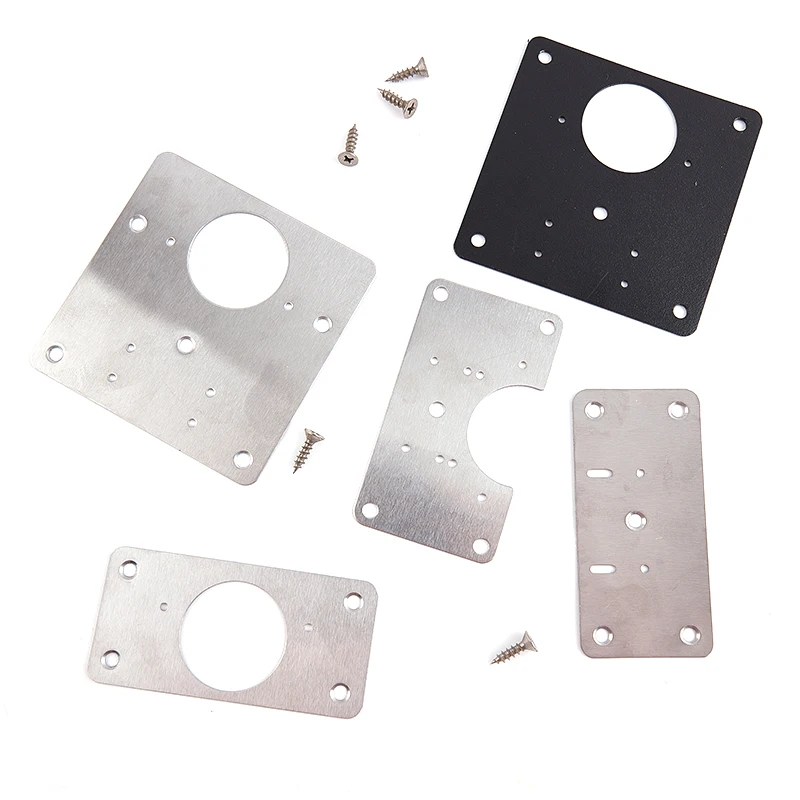 Hinge Repair Plate With Mounting Screws For Repairing Furniture Door Hinge Parts