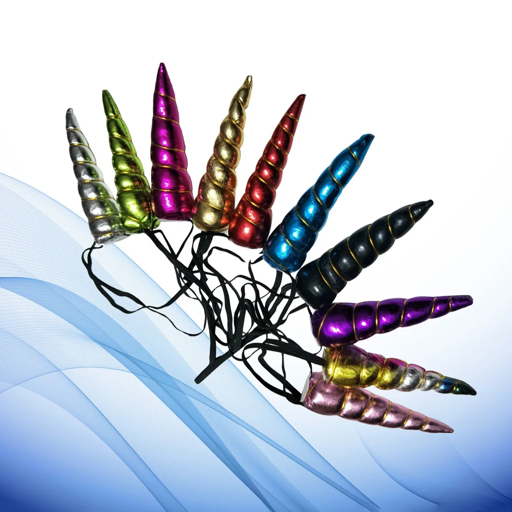 

10pcs Headb Costume Favors Horn Halloween Costume Favors Lightweight Comfortable Everyday Wear Accessories