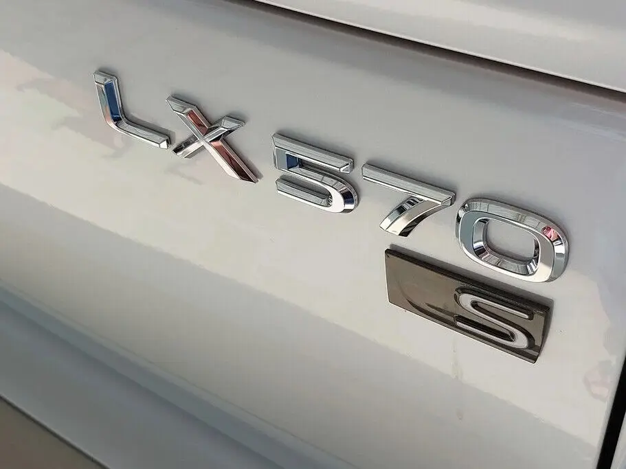 

1x Chrome For F-Sport R-sport LX570 + S Emblem Rear Trunk Badge Decal Nameplate