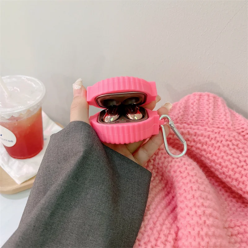 3D креативный чехол для наушников Samsung Galaxy 2 Pro FE, милый мультяшный геймпад с зарядным боксом, чехол для Samsung Buds Live/2/Pro/FE