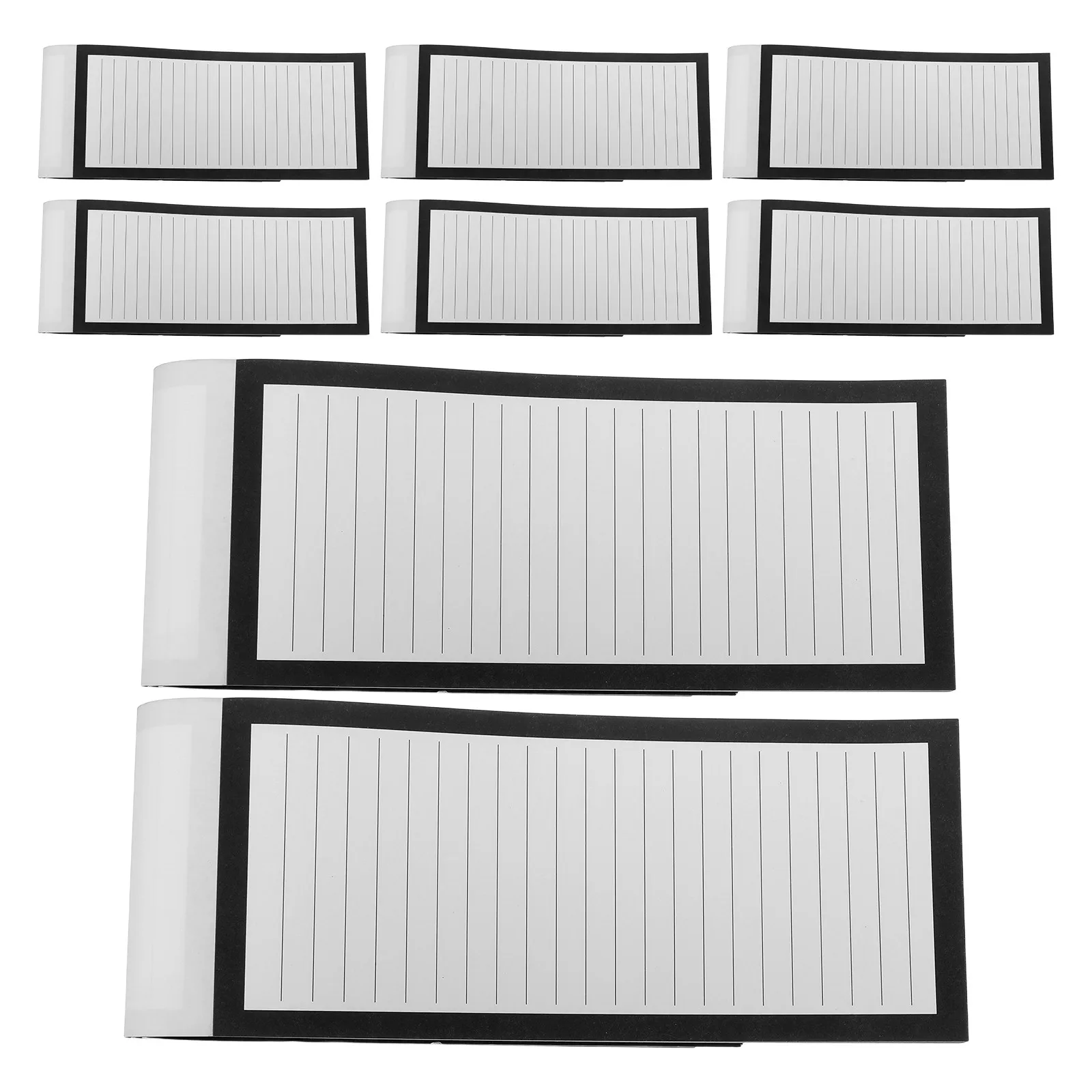 

Набор из 8 ретро-магнитных блокнотов для холодильника: планировщик покупок, еженедельный список дел, с сильным магнитным креплением, 50 листов