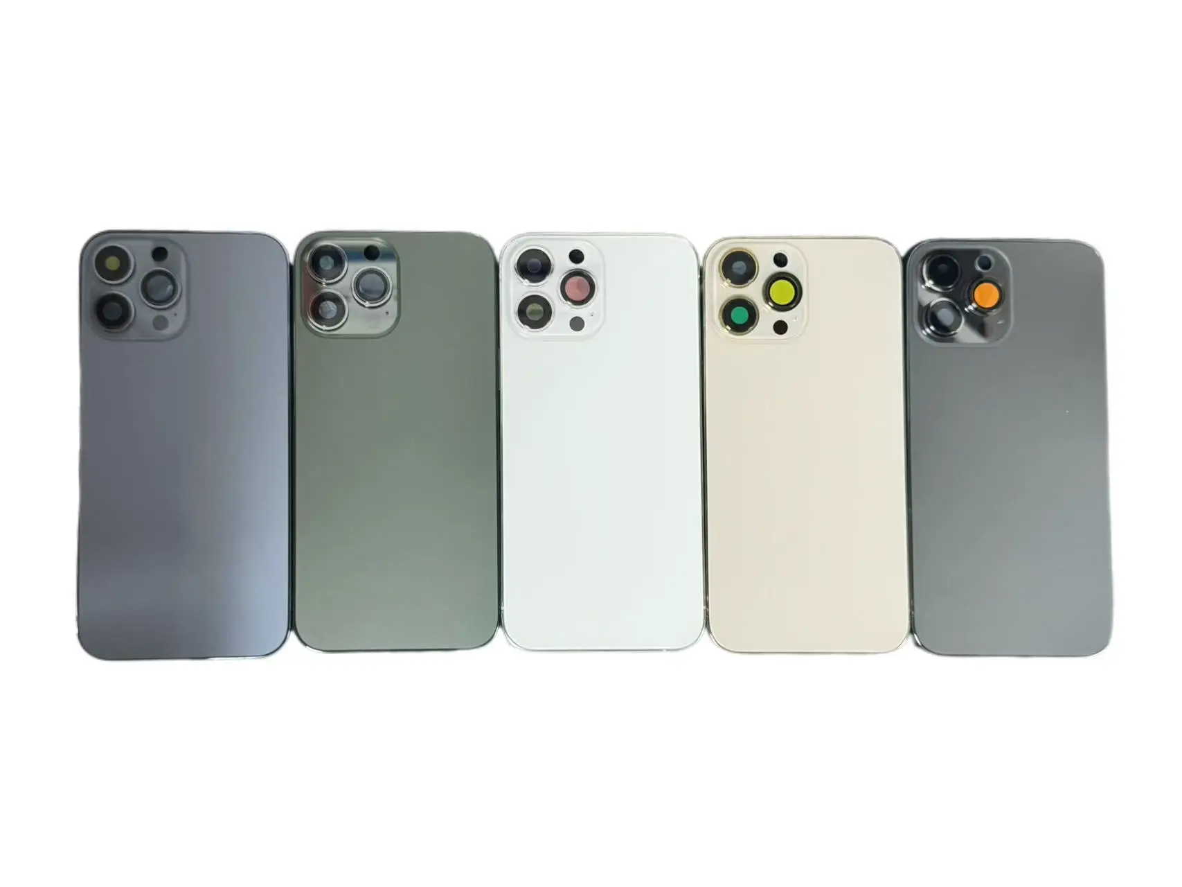 

Whole Sale DIY 13Promax Housing Case with Button And SIM Tray Magnetic Mesh Protection Compatible with iPhone 13 pro Max