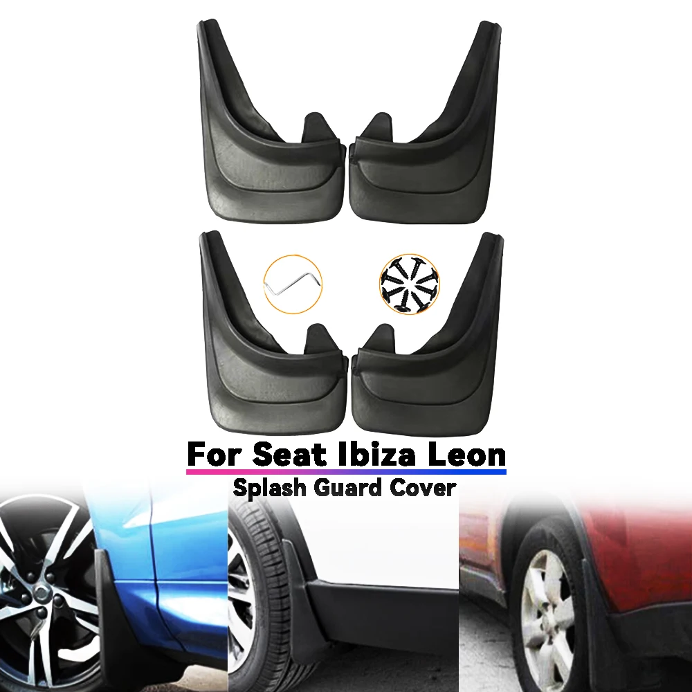 

Car Mudguard For Seat Ibiza Leon Car Mud Flaps Guards Splash Flap Fender Accessories