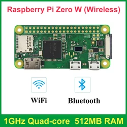 Raspberry Pi Zero W ( Wireless ) 1GHZ Quad-core 512MB RAM Built-in WiFi Bluetooth Pi0 W