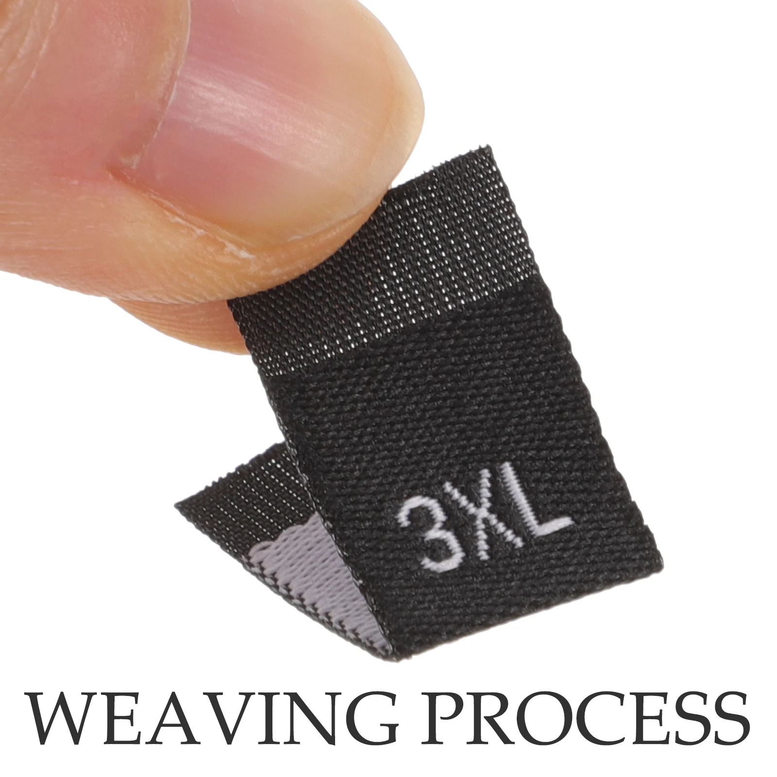 

Custom Size for Clothing Tags Garment Sewing Apparel Size Labels For Clothes Material High Font Design