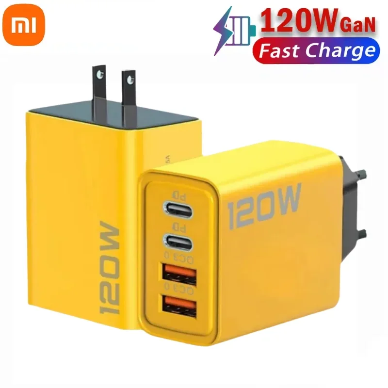 Original Xiaomi 120W Charger Turbo Fast Charge EU US Hypercharge Gan Adapter For Redmi Note 11 12 Pro Plus Mi 13 13T 6A Cable