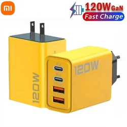 Original Xiaomi 120W Charger Turbo Fast Charge EU US Hypercharge Gan Adapter For Redmi Note 11 12 Pro Plus Mi 13 13T 6A Cable