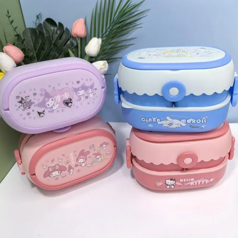 

Sanrio Kuromi Cinnamoroll Hello Kitty Hit Product New Product Kawaii Cartoon Large Capacity Portable Campus Adult Student