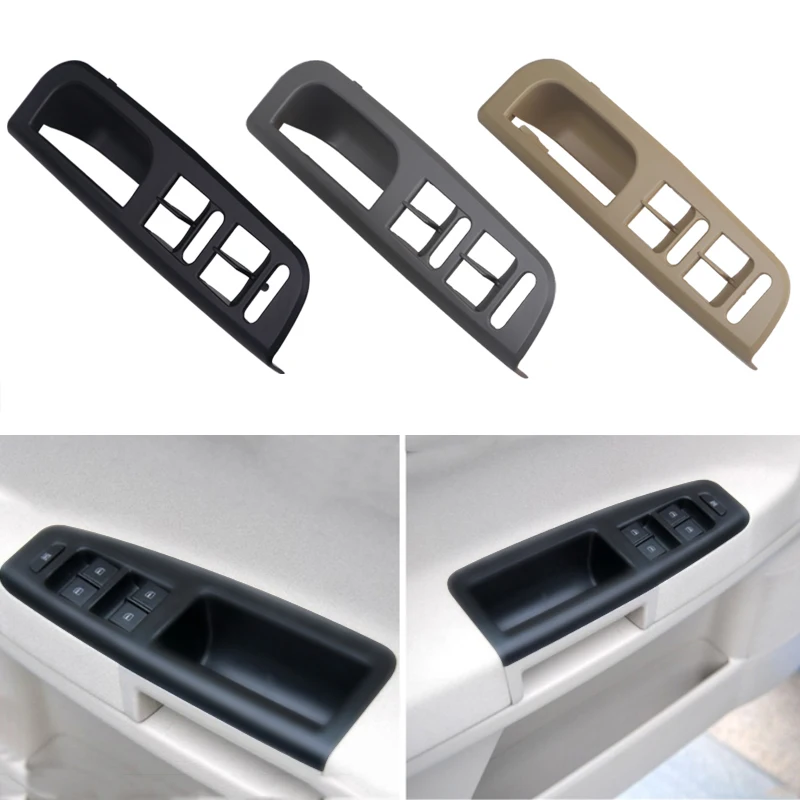 Car Door Magnet Interior Panel Window Switch Control Panel Bezel Trim For Volkswagen VW Passat B5 Golf 4 Jetta Bora Golf Mk4