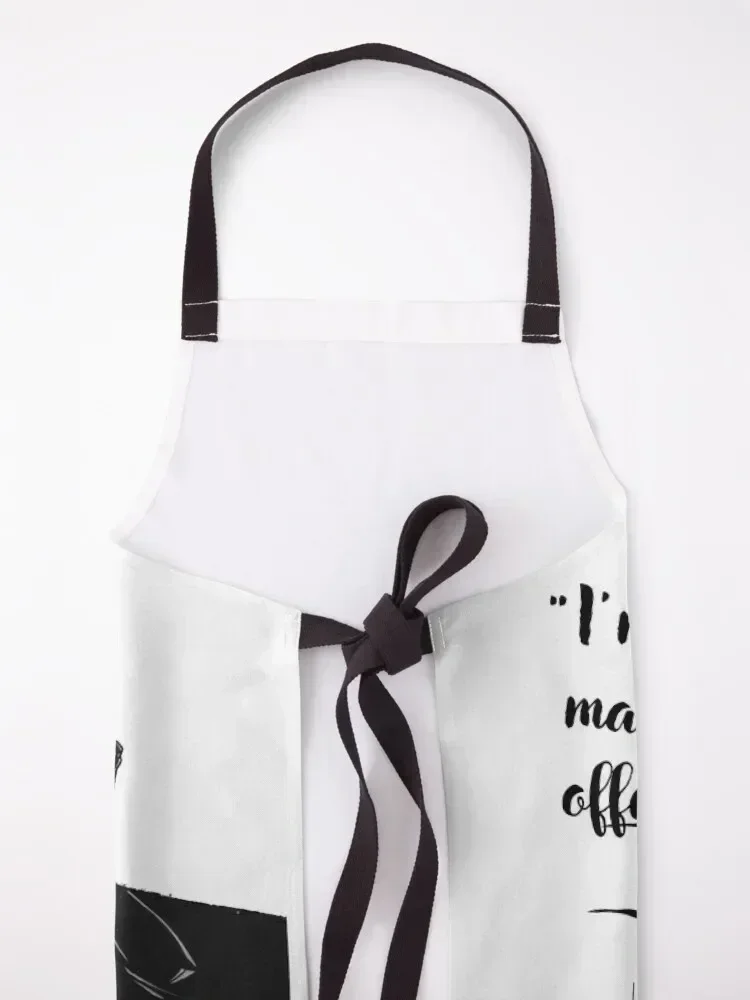 مريلة العراب فيتو كورليوني باريستا للنساء مريلة سموك لتصفيف الشعر #4