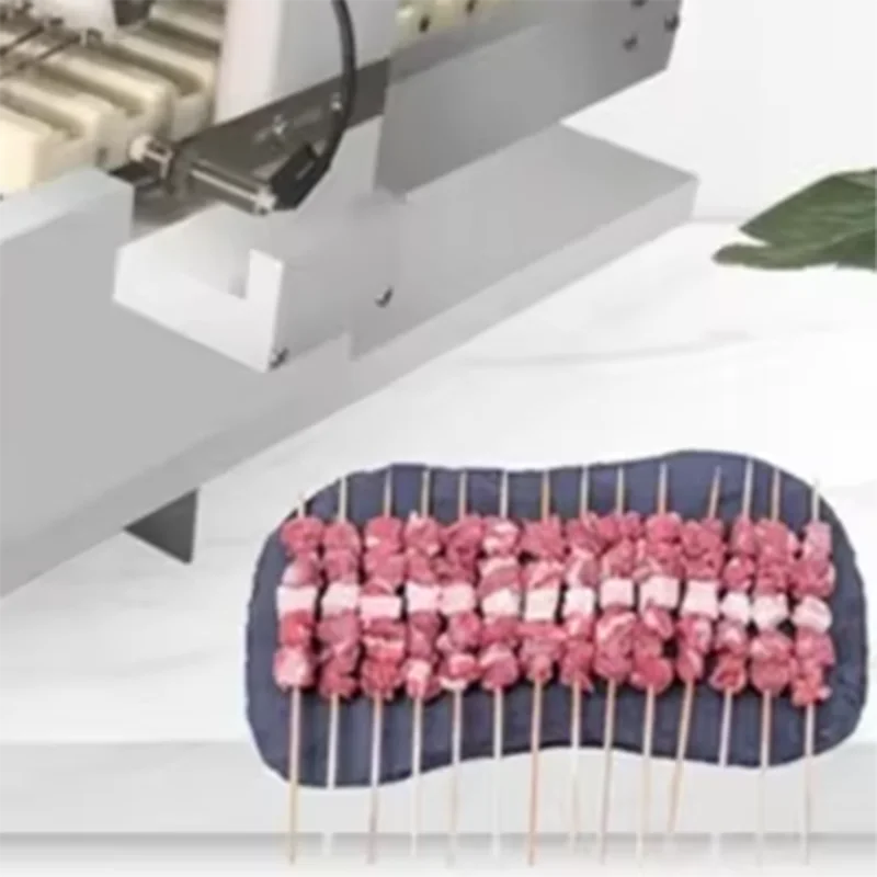 Automatic Satay Shrimp Machine Kebab Skewer Maker with Core Motor Component