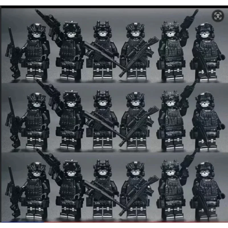 Neue Bausteine ​​Veyron Special Police Delta Special Forces Kinderspielzeug Mini-Humanoid-Puppe Weihnachtsgeburtstagsgeschenk – Detail 15