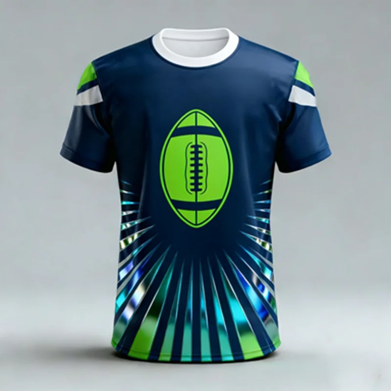 FAMILY-FRIENDLY AMERICAN FOOTBALL JERSEYS US SOCCER T-SHIRTS JUGEND- UND KINDER TRAINING FUSSBALL ADEMENDE SPORT-T-SHIRTS