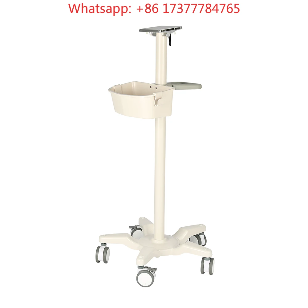 YFMDT-A01 Mobile Hospital Trolley Medical  and Computer Workstation Trolley