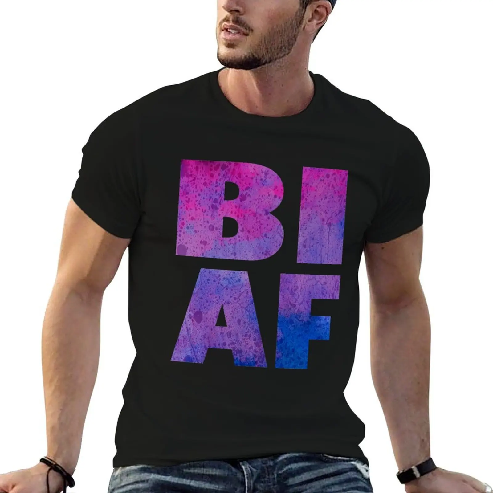 Bi Af T-Shirt Cotto…