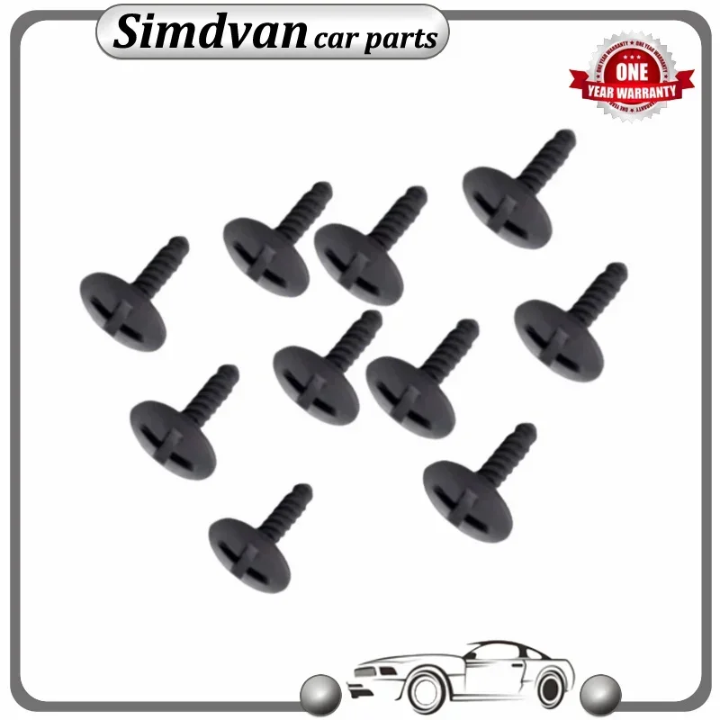 New 7H0915450 10x for VW Volkswagen T5 Transporter LT Headlight Engine Battery Grille Cover Screws