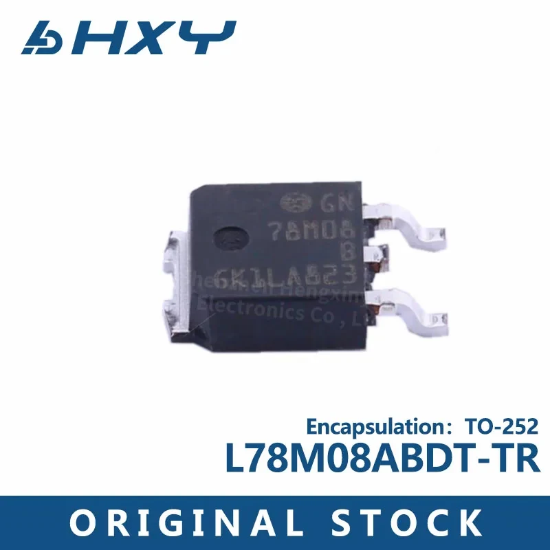 5PCS L78M08ABDT-TR package TO-252 500mA8V linear regulator