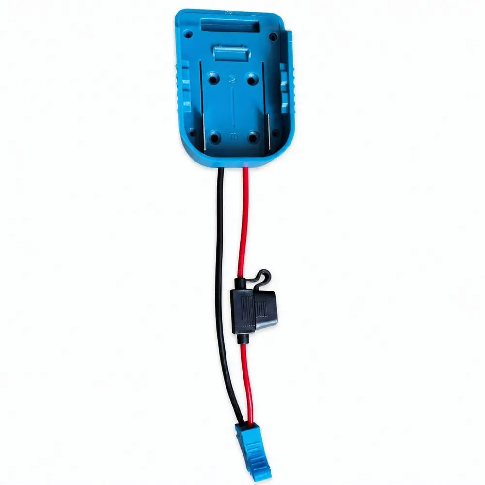 Electrical Battery Adapter For For Dewalt For Makita For Milwaukee For Ryobi DIY Power Wheels Connector Fuse Mount Base Kits