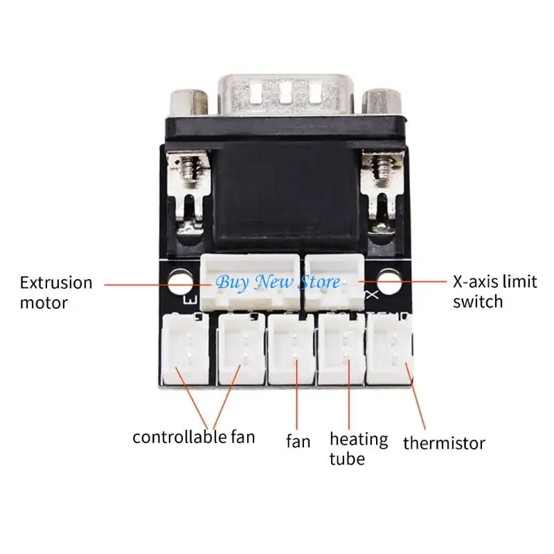 

20CE Printer Extrusion Nozzle Heating Temperature Control with VGA Cable Transmission Motherboard for 3D Printer