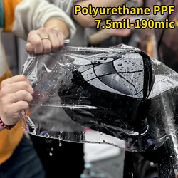 152x100cm Car Paint Protective Film Transparent Glossy PPF TPH 7.5Mil Car Body coating Film motorcycle Vinyl Wrap