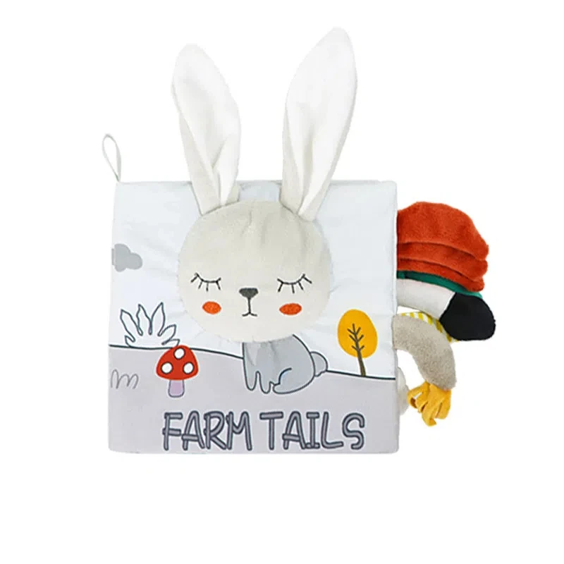 

Cloth books babies can't tear rotten, cloth books can gnaw pop-up books