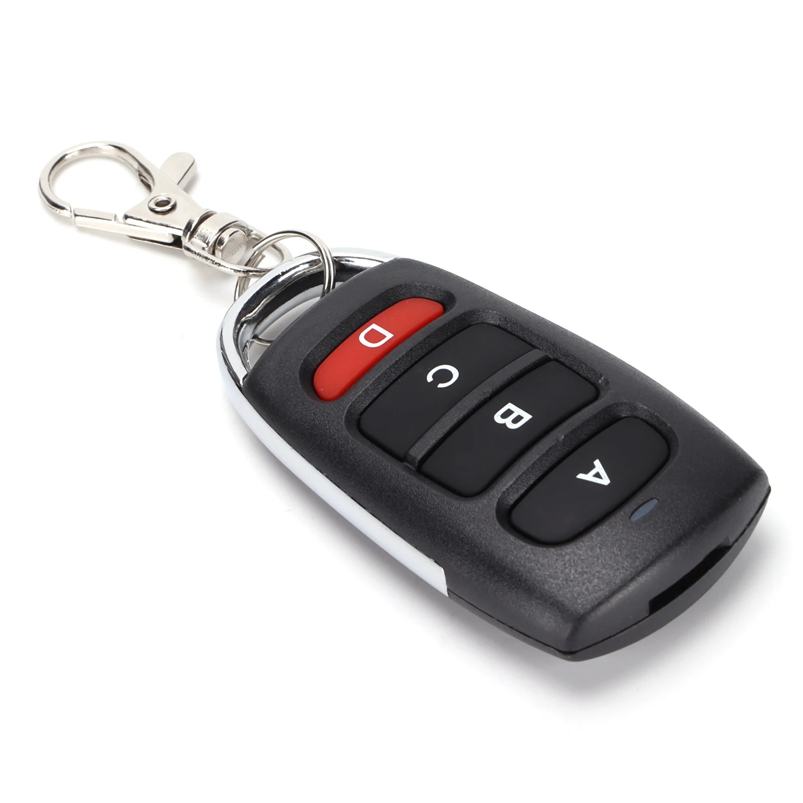 

KB‑1304A Learning Code 433MHz 4 Key Remote Control Adjustable Code Long Range for Garage Door Gate Home Security Easy Portable