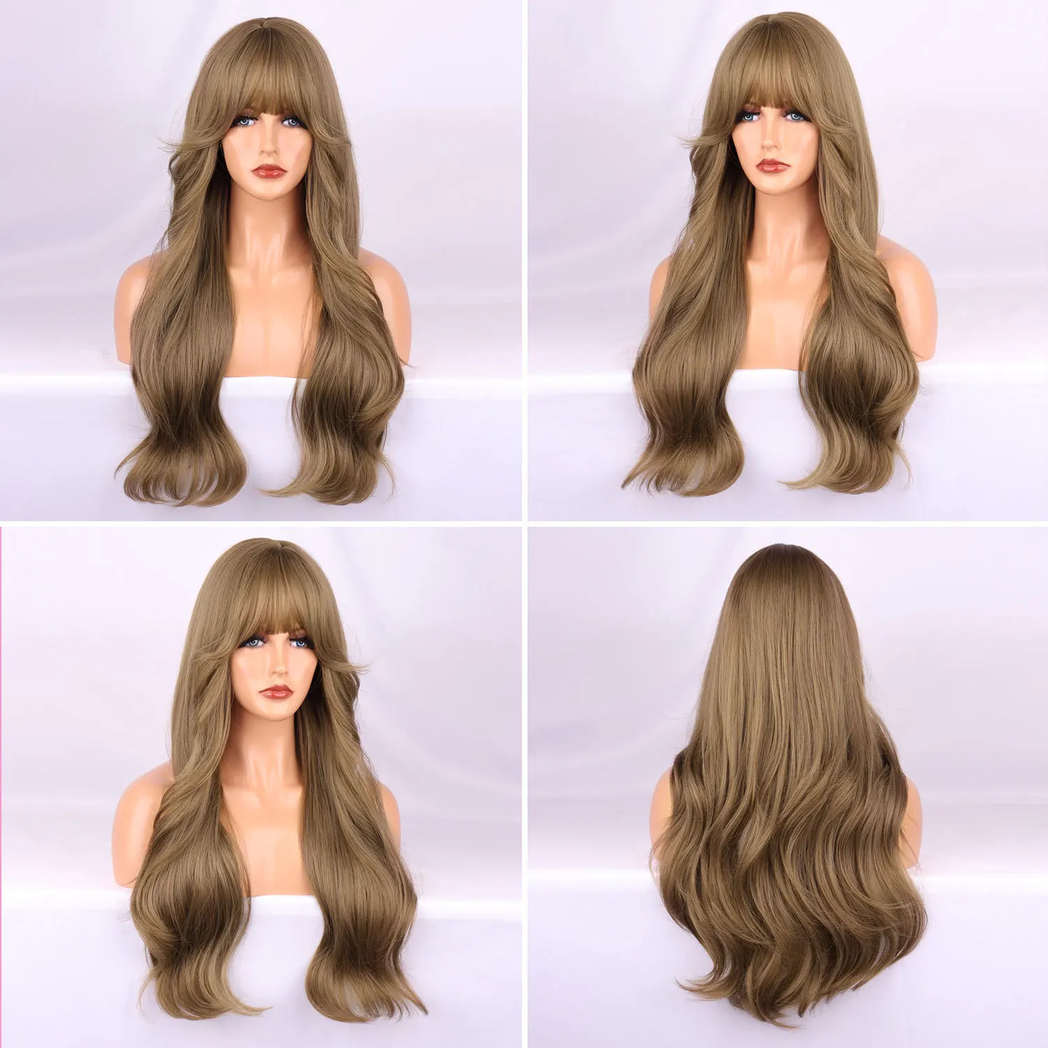 Рисунок 3 - Европейские и американские парики Ци с челкой