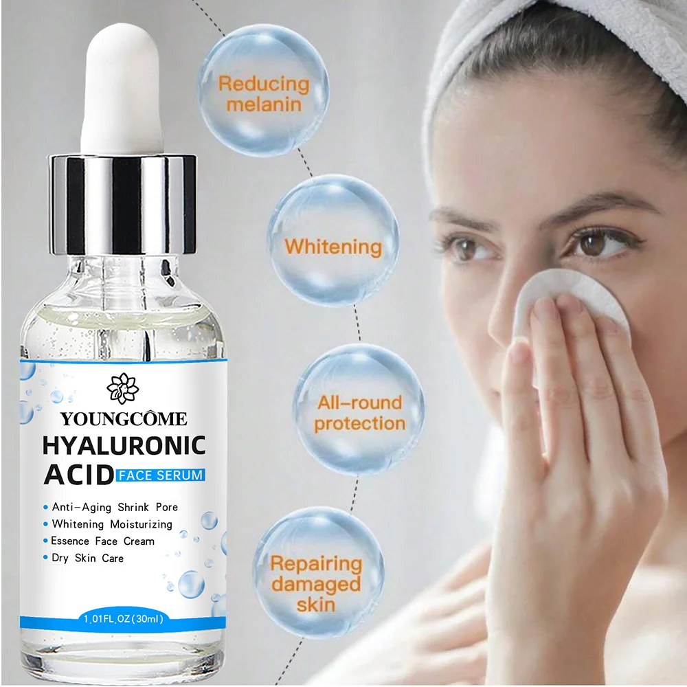 Hyaluronic Acid Facial Essence Deep Moisturizing Shrink Pores Tighten The Skin Facial Skin Essence Korean Skin Care Products