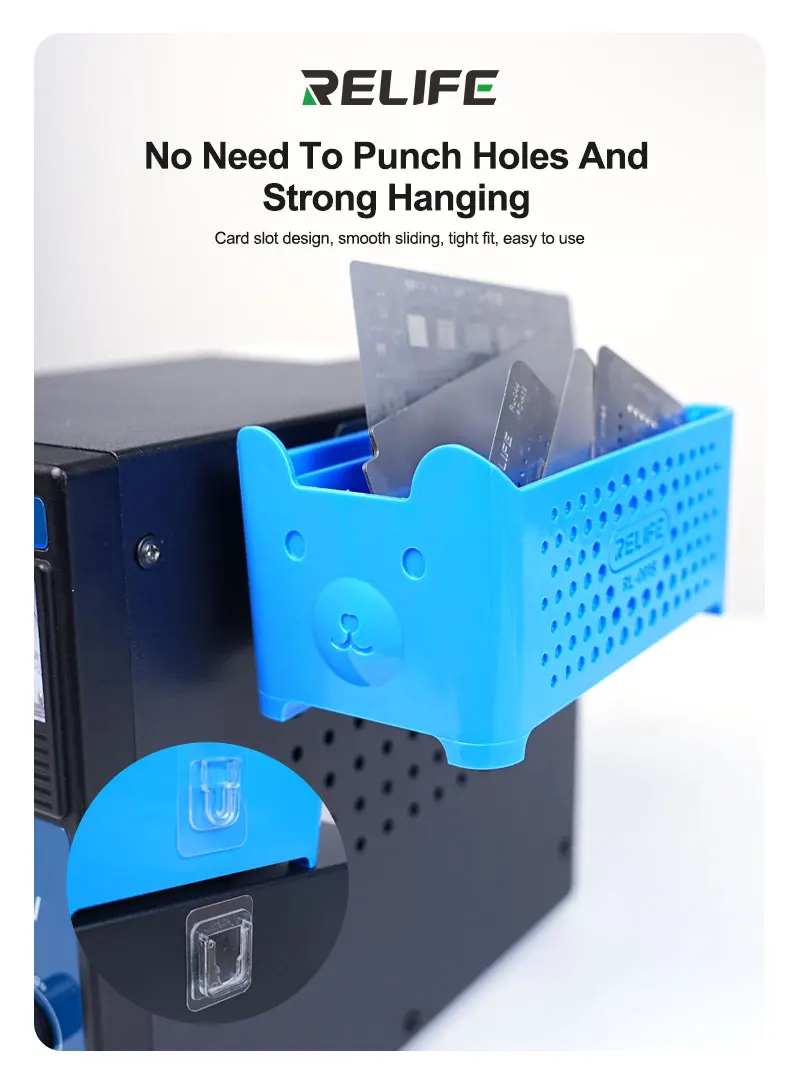 RELIFE RL-001S Tin-planting net storage box Storage Rack Holder Multifunctional Organizer RC Repair Tools