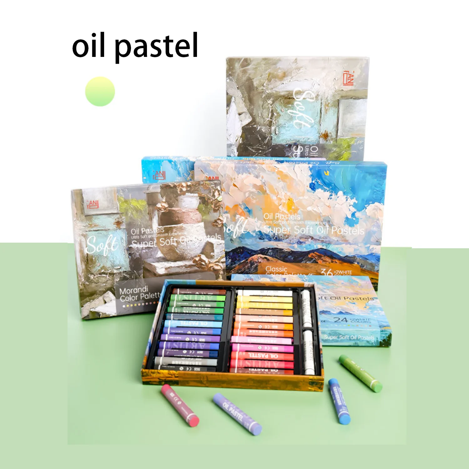 

Набор масляной пастели 24-48 цветов, художественная ручка, художественные мелки, набор мягких масляных пастелей, праздничные подарки, сделай сам, живопись для детей, взрослых, раскраска, живопись