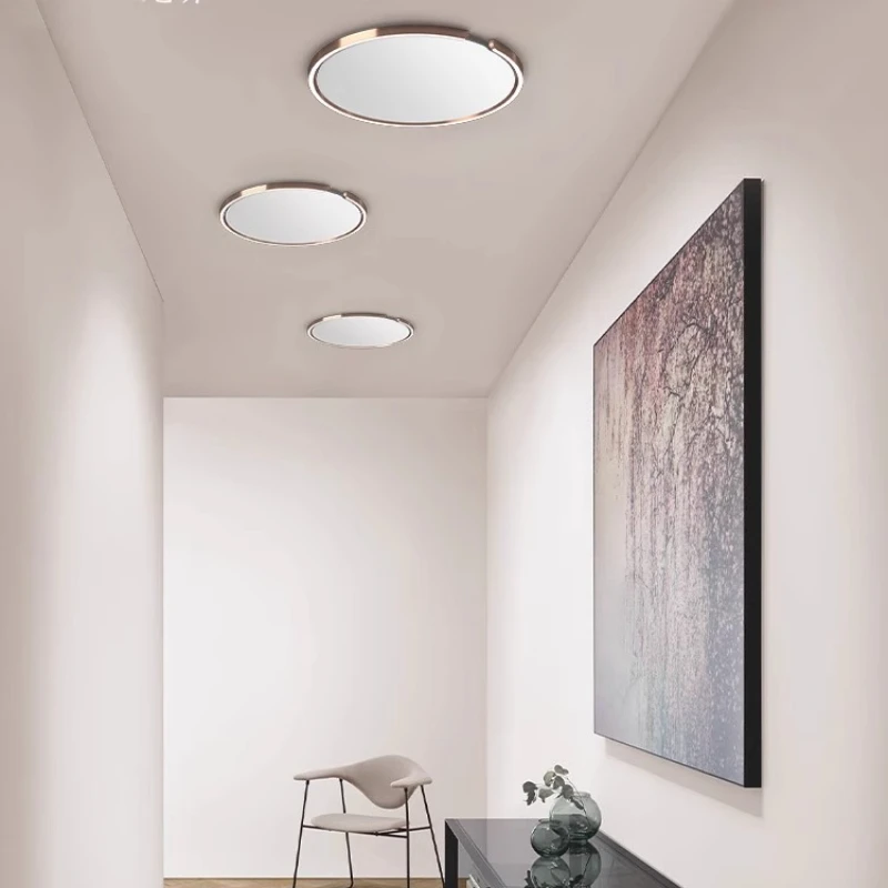 

Ultra-thin ceiling light bedroom corridor aisle combination C-type modern minimalist designer villa
