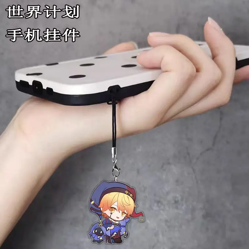 Anime Project Sekai TENMA TSUKASA Phone Rope Chain Cosplay Backpack Ornament Pendant Birthday Gifts Boys Girls
